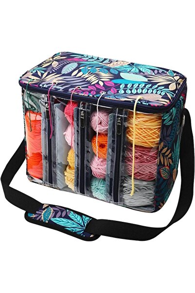 yumakça Örgü Çantası, Çok Amaçlı Çanta, Organizer Çanta | LE27