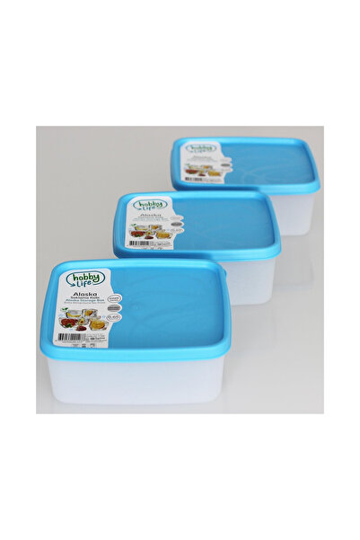 Tuppee Alaska 0.65 Liter 3-Piece Nofrost Storage Set - -20 Degree Resistant