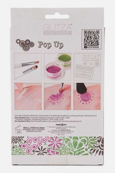 glitza Fashion Starter Set Ethnic, White Combo