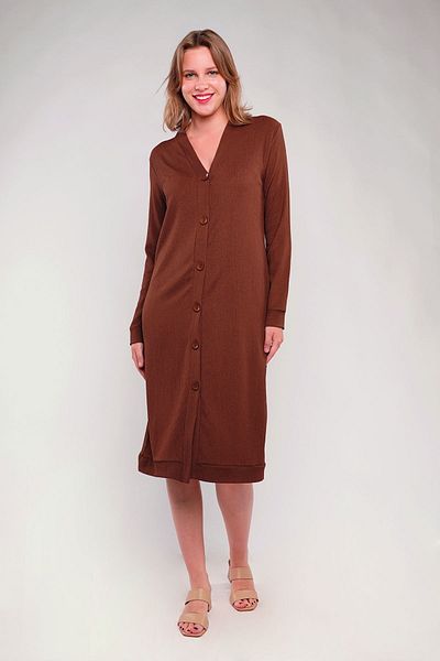 GABRİA Gabria Front Button Seoul Long Cardigan
