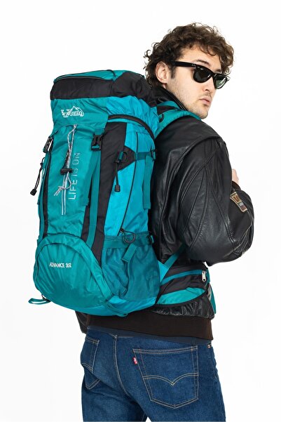 Necati Çanta 35 Liter Blue Professional Mountaineer Backpack