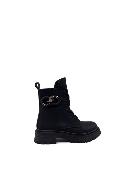 AYAKKABIMOOD Ayakshimood Cc 3083 Μαύρες Μπότες Thermo Sole