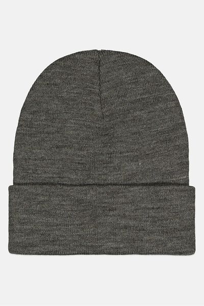 UNFAIR ATHLETICS Men Brand Logo Beanie, Grey