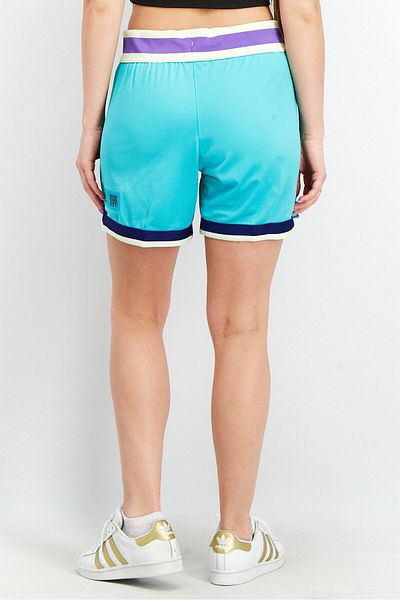 adidas Women Sportswear Fit Basketball Shorts, Turquoise Combo