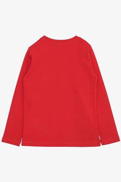 Breeze Coral Colored Long Sleeve T-Shirt for 9-14 Years Old Boys