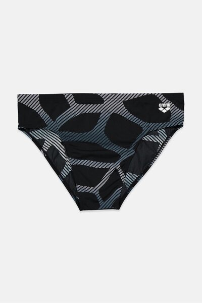 ARENA بيكيني نسائي منقوش باللونين الأسود والأبيض
