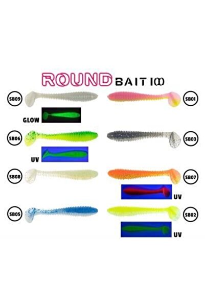Fujin Fujın Round Bait 100mm Silikon Balık
