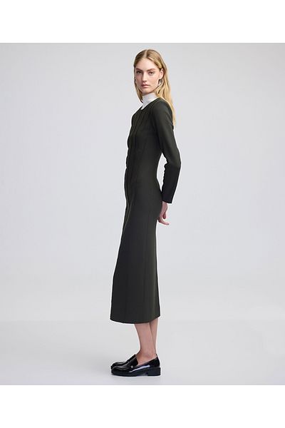 İpekyol Ribbed Stitching Dress