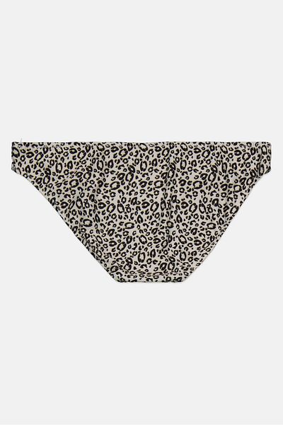 DOROTHY PERKINS Women Animal Printed Bikini Bottom, White