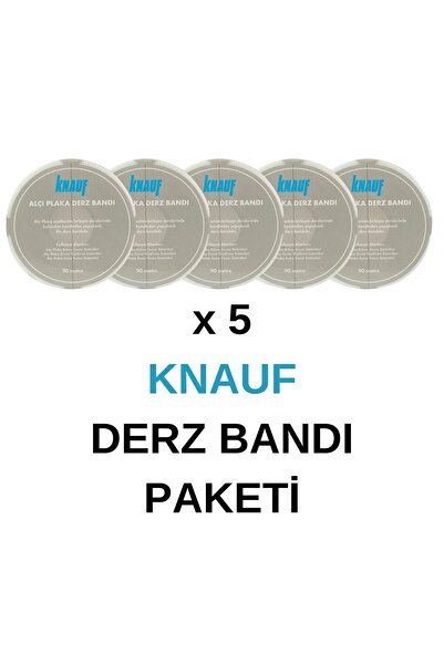 Knauf 5’li Alçıpan Derz Bandı Knauf