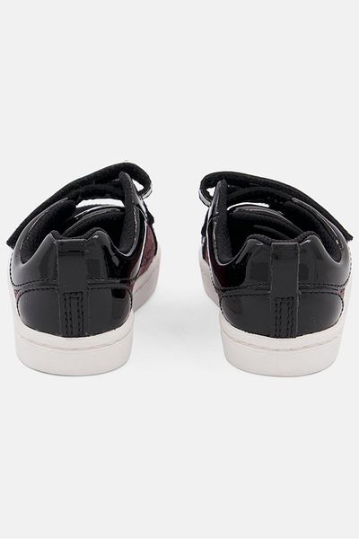 CLARKS Toddlers Boy City Hero Printed Sneaker, Black