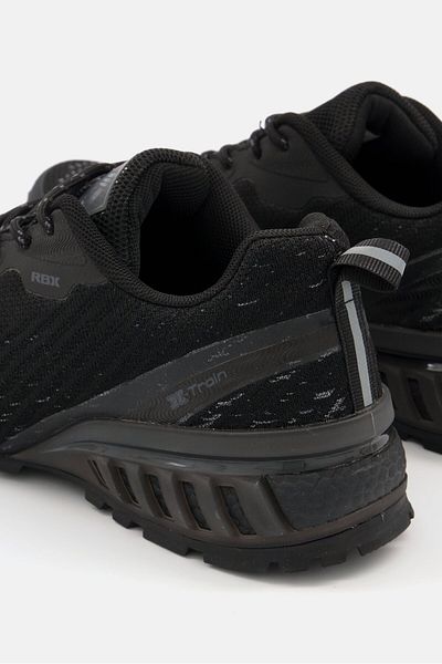 RBX Men Lace Up Running Sports Shoe, Black