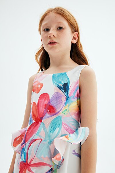 Lia Lea Bg Store Girl Patterned Dress 23pssl01977