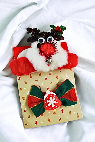 PETEK AKSESUAR 2 bucăți de clești de cauciuc agrafă de păr cu tematică de Cră...