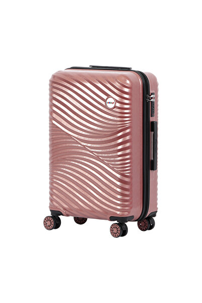 Biggdesign Seturi de bagaje rigide Moods Up, auriu-roșu, 3 bucăți, 18 - 29 - 40 kg