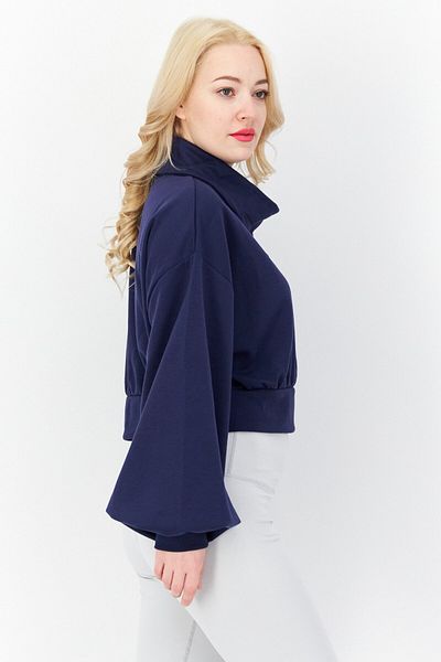 UMBRO Women Sportswear Fit Training Sweatshirt, Navy Blue