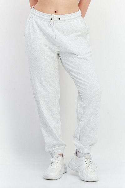O'Neill Women Solid Sweatpants, Light Grey