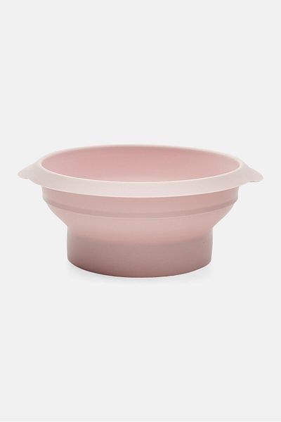 iBiLi Semi Circular Foldable Bowl, Pink