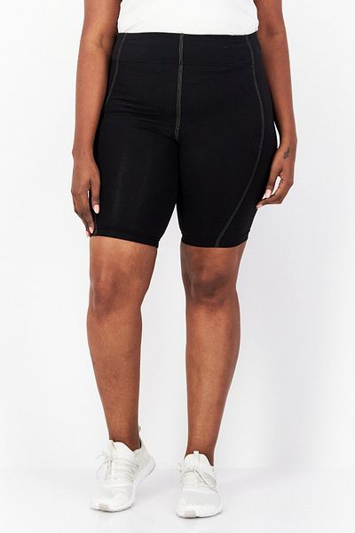 adidas Women Plus Size Running Shorts, Black