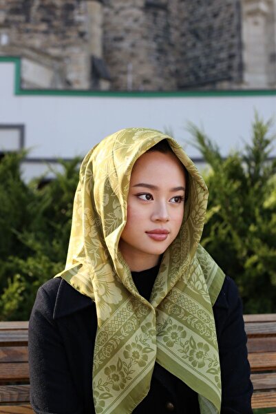 başörtü dükkanı RETRO DESEN EŞARP