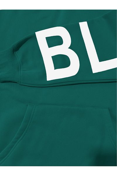 Machetta Μπλούζα με στάμπα Blake Unisex Oversize με κουκούλα - Plus Size