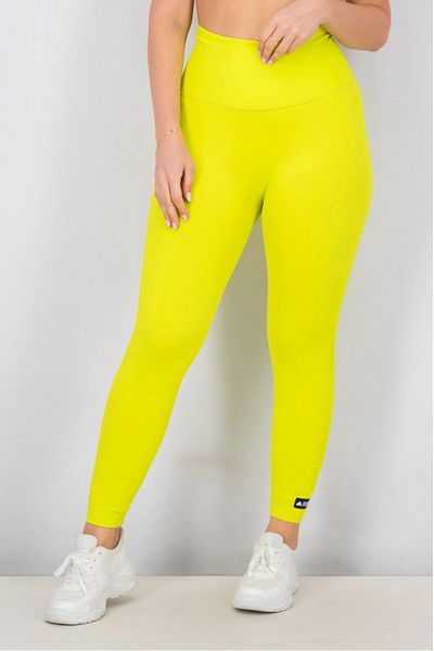 adidas Women Textured Sculpt Tights, Neon Green