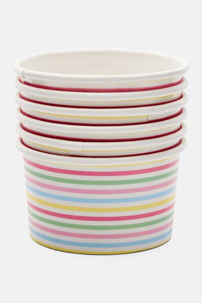 iBiLi مجموعة الآيس كريم الورقية، باللون الوردي