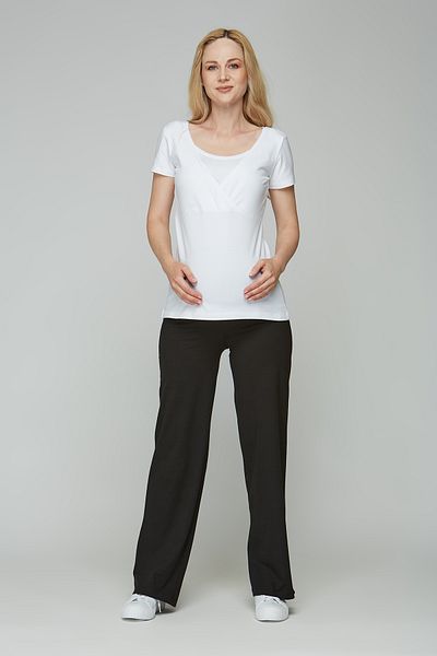 Motherway Pregnant Straight Cut Trousers