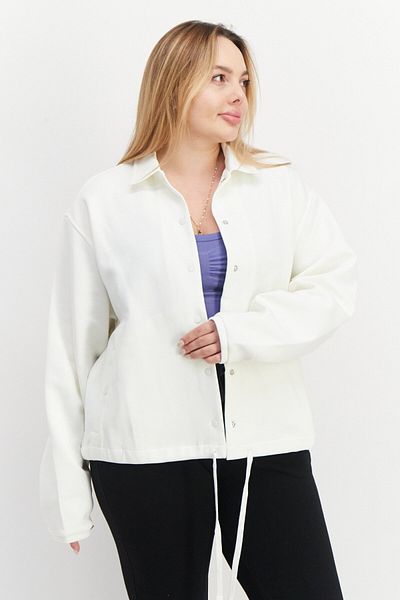 adidas Women Sportswear Fit Brand Logo Training Track Jacket, Off White
