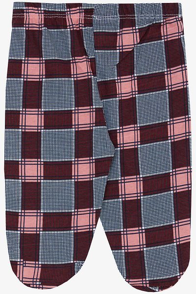 Breeze 6 Months Baby Girl with Booties - Bottom Plaid Pattern, Mixed Color