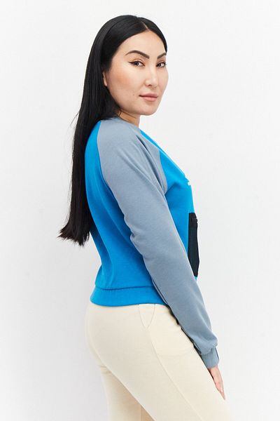 UMBRO Women Sportswear Fit Training Sweatshirt, Teal