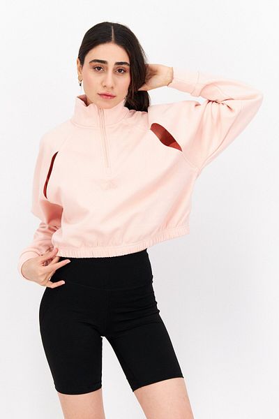 adidas Women Sportswear Fit Outdoor Jacket, Pink