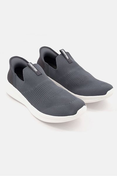 Starter Men Slip On Closed Toe Sports Shoes, Dark Grey