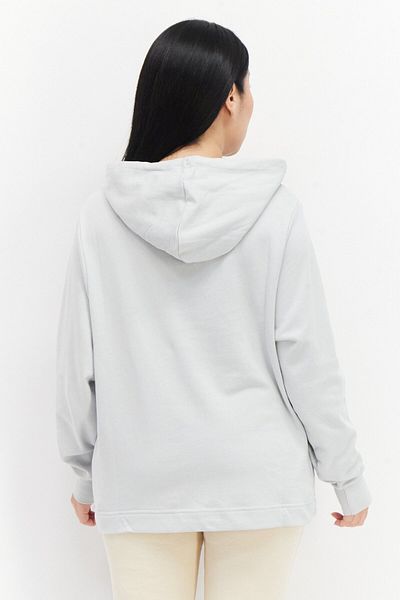 UMBRO Women Sportswear Fit Outdoor Hoodie, Light Grey