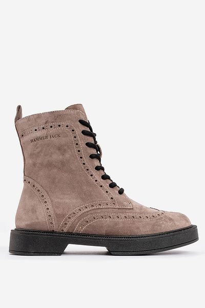 Hammer Jack Γυναικείες μπότες Clee - Real Leather, HJ 803 9951Z, Suede Mink