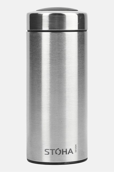 FACKELMANN Stoha Sweetener Dispenser 10 Cm, Silver