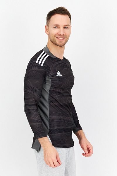 adidas Men Sportswear Fit Brand Logo Training Sweatshirt, Grey