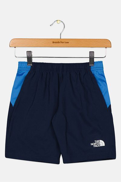 THE NORTH FACE شورت تدريب رياضي مناسب للأولاد من Kids Boys، أزرق داكن