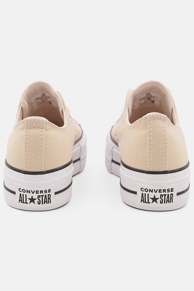converse Women Ctas Lift Ox Low Cut Sport Shoes, Beige