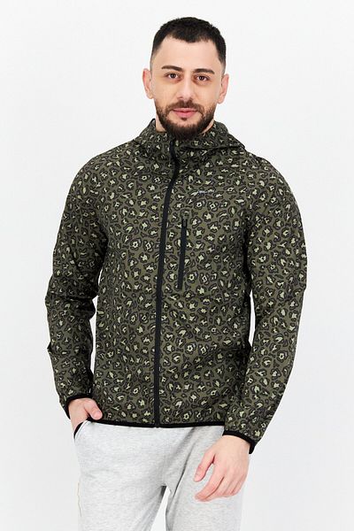 converse Men Sportswear Fit Running Sweatshirt, Olive Combo