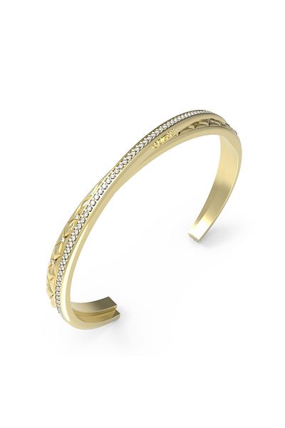 Guess Stylish Gold Bracelet Jubb04584jwygs