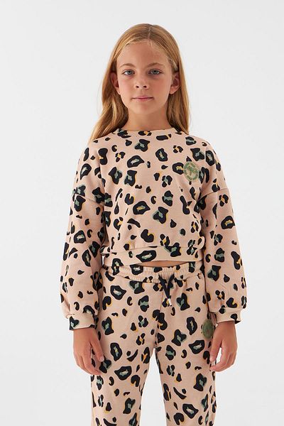 Tyess Bg Store Girl's Patterned Sweatshirt 22Fw0Tj4432