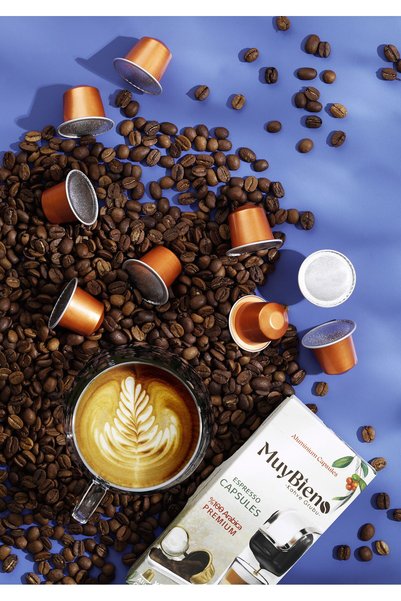 Mb Muybien Kahve grubu Premium Capsule Coffee Nespresso Compatible 10 Pcs