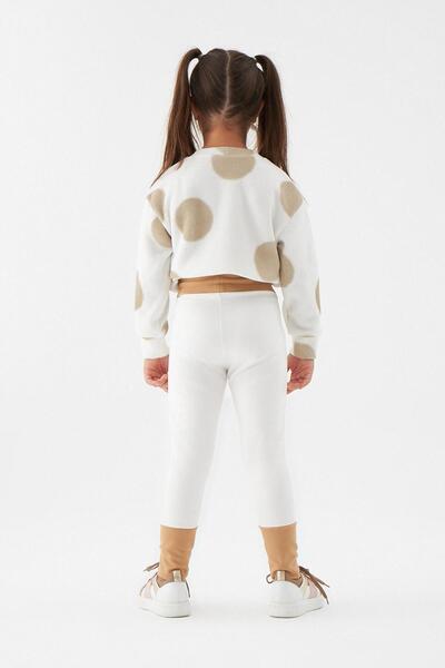 SWATSKY Bg Store Girl's Ecru Sweatpants 22Fw0Sw6203