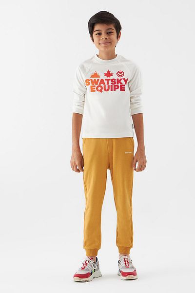SWATSKY Bg Store Jungen-Sweatshirt in Ecru 22fw0sw5504