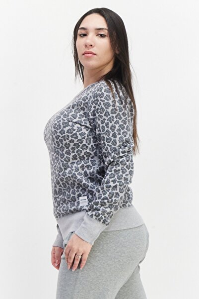 Converse Women Sportswear Fit Outdoor Sweatshirt, Grey