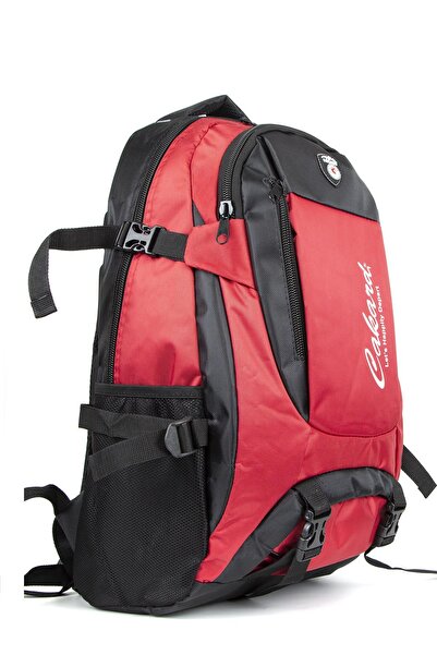 Necati Çanta Великий рюкзак для ноутбука 17-18 дюймів з відділенням для ноутбука, 45 л, червоний