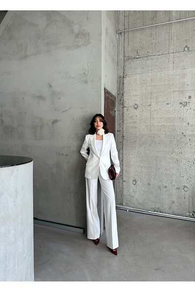 Vuntal BUTİK Single Button Blazer Jacket and Pants Suit