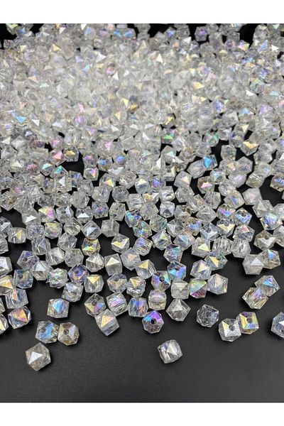 PASAMİA Cube Beads with Janjan 10*10 50 g (110-114 Pieces)