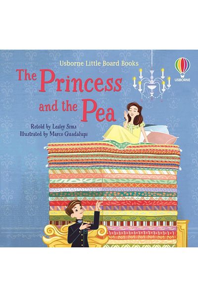Usborne Little Board Books:公主与豌豆 / Lesley Sims / Usborne / 9781801312479